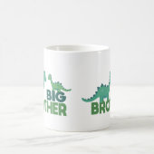 Grote broer dinosaur cartoon diersibling koffiemok (Center)