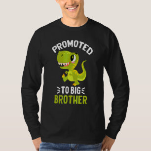 grote broer dinosaurus 2023 Kinderen Jongens klei T-shirt