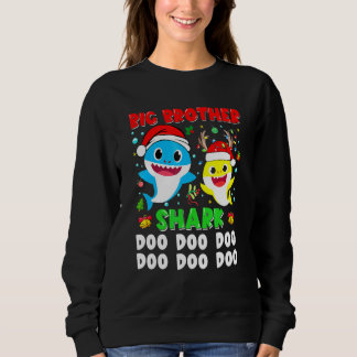Grote Broer Haai Kerst Doo Doo Familie Matchin Trui