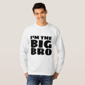 GROTE BROER IK BEN DE GROOTSTE BRO T-Shirts (Voorkant volledig)