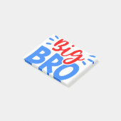 GROTE BROER in Rood en Blauw Post-it® Notes (Schuin)