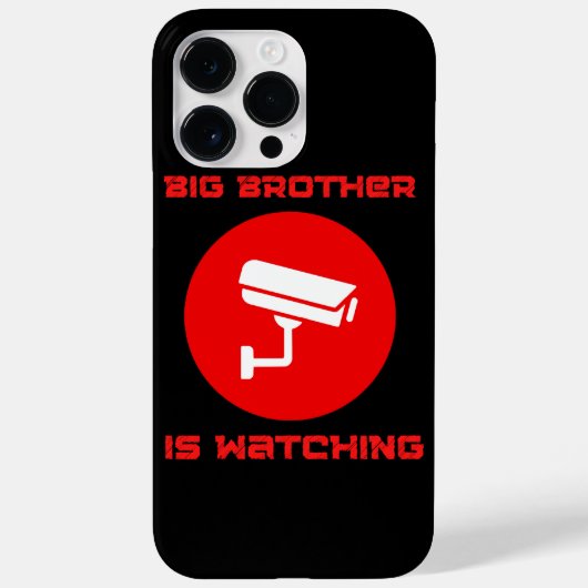 Grote Broer kijkt mee  1984 ingsoc Case-Mate iPhone Case (Achterkant)