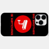 Grote Broer kijkt mee  1984 ingsoc Case-Mate iPhone Case (Achterkant (horizontaal))
