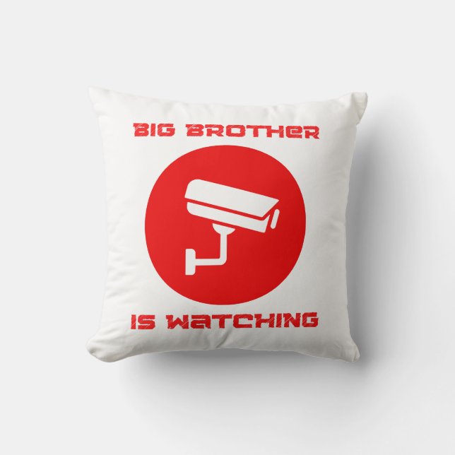Grote Broer kijkt mee  1984 ingsoc Kussen (Voorkant)