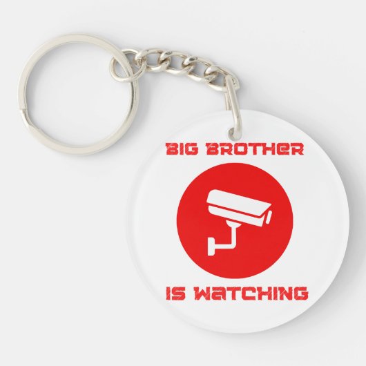 Grote Broer kijkt mee 1984 ingsoc Sleutelhanger (Voorkant)
