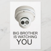 Grote broer kijkt naar je flyer (Voorkant)