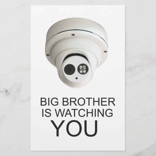 Grote broer kijkt naar je flyer (Voorkant)