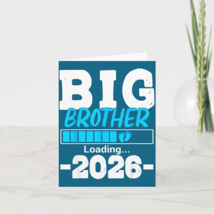 Grote Broer Laadt 2026 Kinderen Kunstwerk Kaart