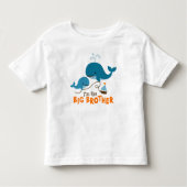 Grote broer - Mod Whale Kinder Shirts (Voorkant)