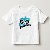 Grote Broer Monster Truck Kinder Shirts (Voorkant)