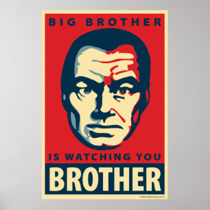 Grote Broer: Obama parody poster