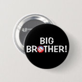 Grote Broer! - Obama Ronde Button 5,7 Cm (Voorkant /achterkant)