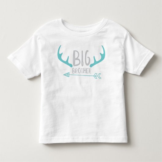Grote Broer, Oudere Broer, Hertengewei, Pijl Kinder Shirts (Voorkant)
