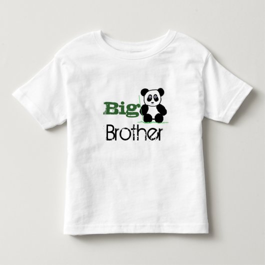 Grote broer (panda) shirt (Voorkant)