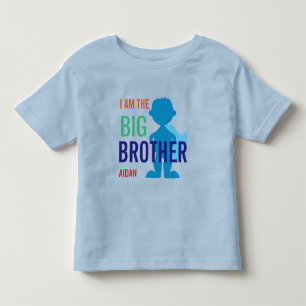 Grote Broer Persoonlijke Superheld Silhouet Jongen Kinder Shirts