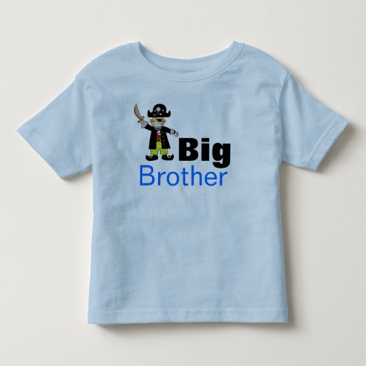 Grote broer (piraat) kinder shirts (Voorkant)