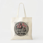 Grote Broer Robot Boodschappentas Tote Bag (Voorkant)