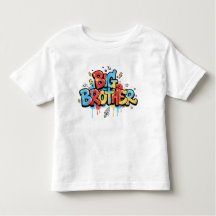 Grote Broer Shirt Cool Graffiti Kinderen T-shirt