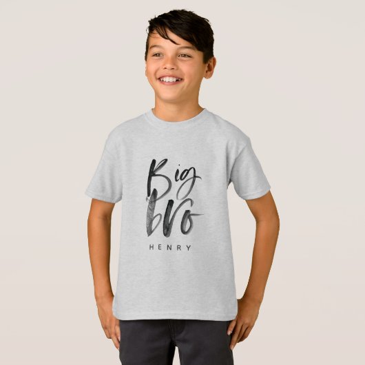 grote broer t-shirt (Voorkant volledig)