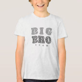 Grote broer team  Tri-Blend shirt (Voorkant)
