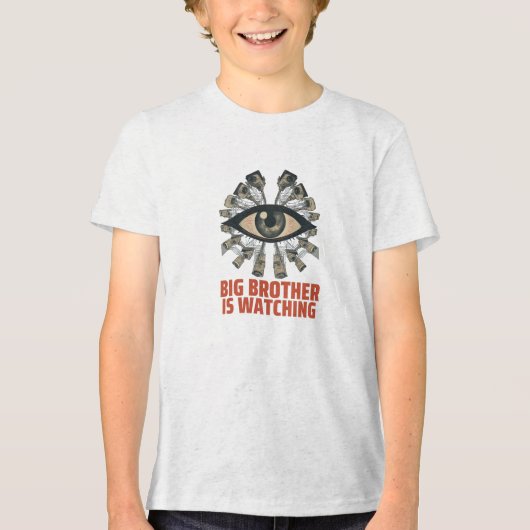 Grote Broer Tri-Blend Shirt (Voorkant)