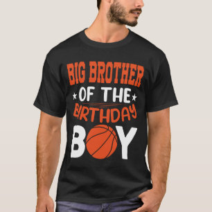 GROTE BROER VAN de Birthday Boy Basketball T-shirt