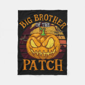 Grote broer van de Patch Family Group Halloween Fleece Deken (Voorkant)