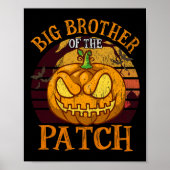Grote broer van de Patch Family Group Halloween Poster (Voorkant)