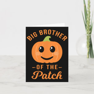 Grote Broer Van De Patch - Pumpkin Familie Hallowe Kaart