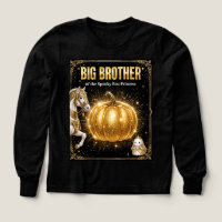 Grote Broer van de Spooky Boo Prinses Shirt Zwart