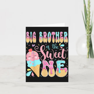 Grote Broer Van De Sweet One Ijs 1e Kaart