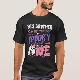 Grote broer van het spookachtige 1e verjaardagsmei t-shirt