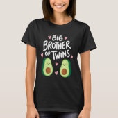 Grote broer van tweeling avocado's | Grappig Schat T-shirt (Voorkant)