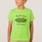 Grote broer van tweelingen t-shirt (Voorkant)
