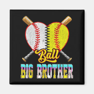 Grote broer van zowel half honkbal softbal ijs magneet