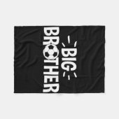 Grote Broer Voetbal Fleece Deken (Voorkant (Horizontaal))