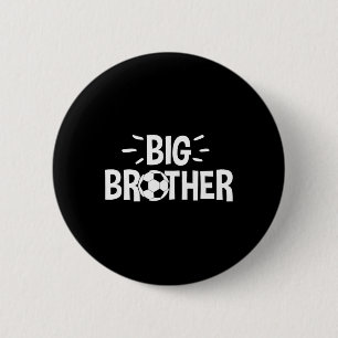 Grote Broer Voetbal Ronde Button 5,7 Cm