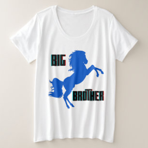 Grote broerpaarden grote maat t-shirt