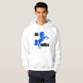 Grote broerpaarden hoodie (Voorkant volledig)