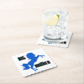 Grote broerpaarden kartonnen onderzetters (Insitu)