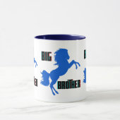 Grote broerpaarden mok (Midden)