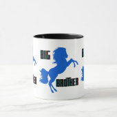 Grote broerpaarden mok (Midden)