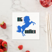 Grote broerpaarden servet (Insitu)