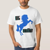 Grote broerpaarden t-shirt (Voorkant)