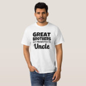 Grote broers krijgen promotie voor oom grappig shi t-shirt (Voorkant volledig)