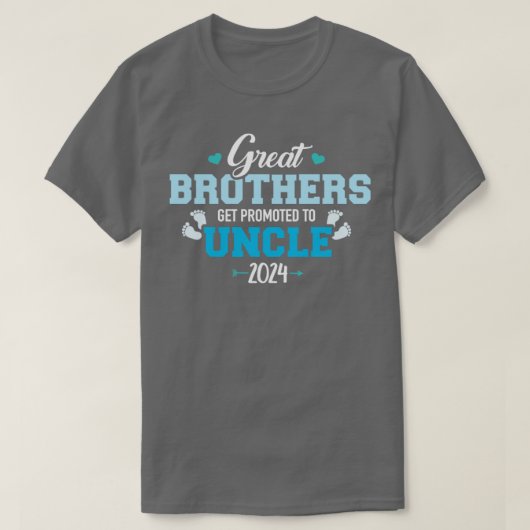 Grote broers worden gepromoveerd naar oom 2024 t-shirt (Design voorkant)