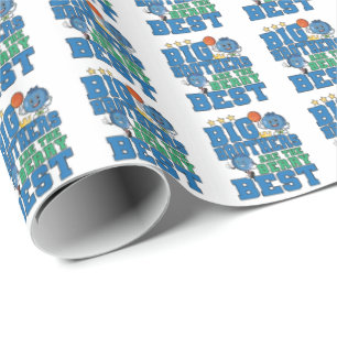 Grote broers zijn het allerbeste - Blauwe-bessen g Cadeaupapier
