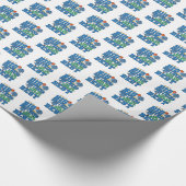 Grote broers zijn het allerbeste - Blauwebespennin Cadeaupapier (Hoek)