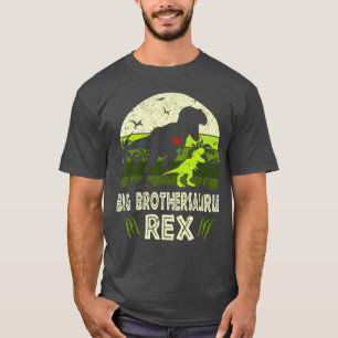 Grote Brothersaurus Re Dinosaur Grote Broer Saurus T-shirt