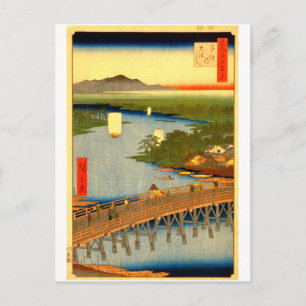 Grote brug in het Briefkaart van Senju